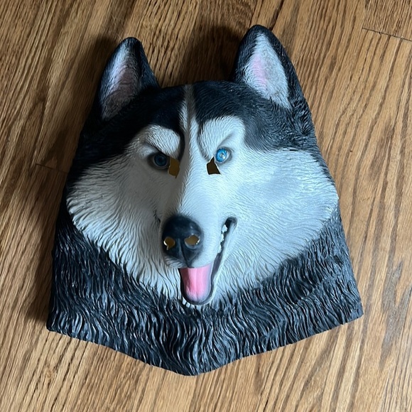 Halloween clearance- Husky Dog Halloween Mask - Picture 1 of 2